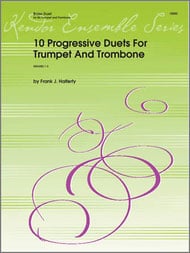 Ten Progressive Duets for Trumpet and Trombone cover Thumbnail